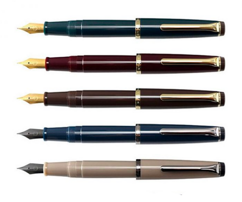 Sailor Lecoule Collection Fountain Pen - Teal Green - MF