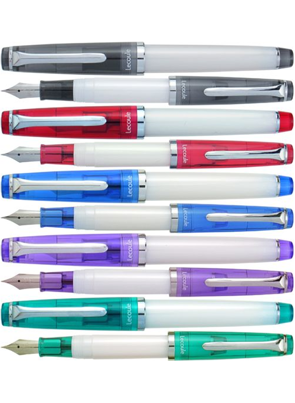 Sailor Lecoule Collection Fountain Pen - Red - MF