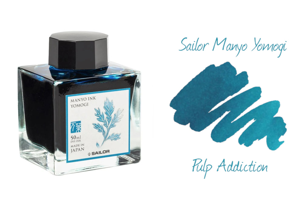 Sailor Manyo Yomogi Ink - 50ml Bottle