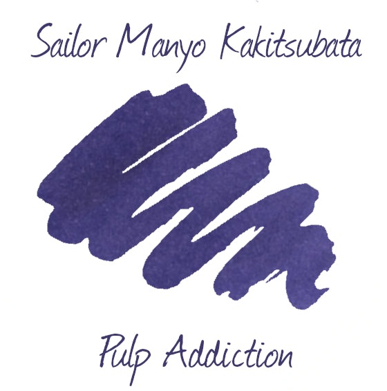 Sailor Manyo Kakitsubata Ink - 50ml Bottle