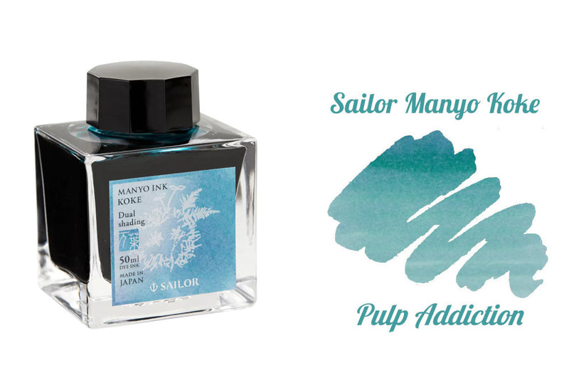 Sailor Manyo Koke (Dual Shading) Ink - 50ml Bottle