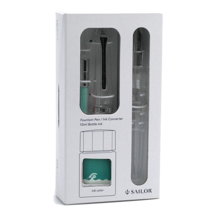 Sailor Minamo Fountain Pen Set - Crawl (M)