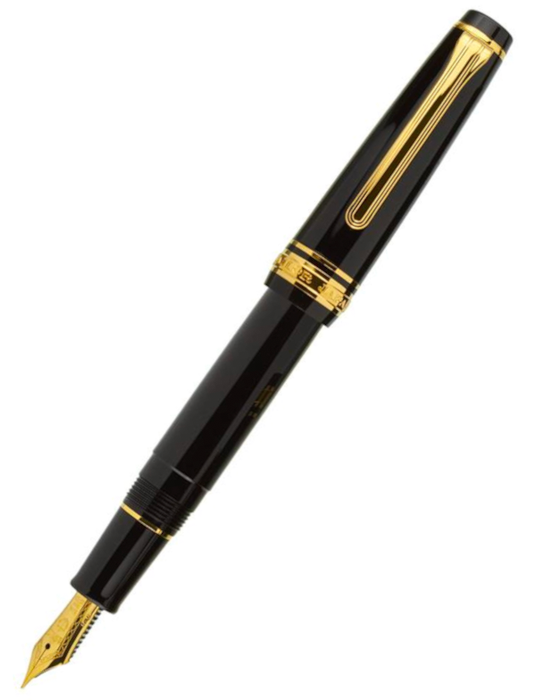 Sailor Pro Gear Slim Fountain Pen - Black GT - M