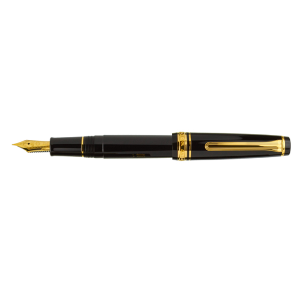 Sailor Pro Gear Slim Fountain Pen - Black GT - B