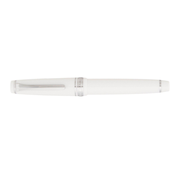 Sailor Pro Gear Slim Fountain Pen - White/Silver - F