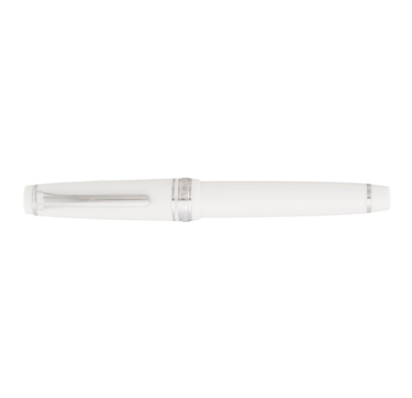 Sailor Pro Gear Slim Fountain Pen - White/Silver - M