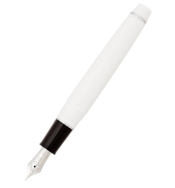 Sailor Pro Gear Slim Fountain Pen - White/Silver - M