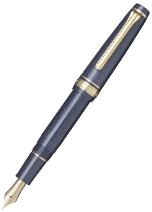 Sailor Pro Gear Slim Mini Fountain Pen - Night Blue - Medium/Fine