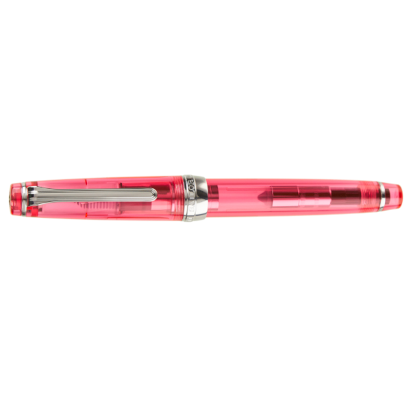 Sailor Pro Gear Slim Demo Fountain Pen - Pink Chrome