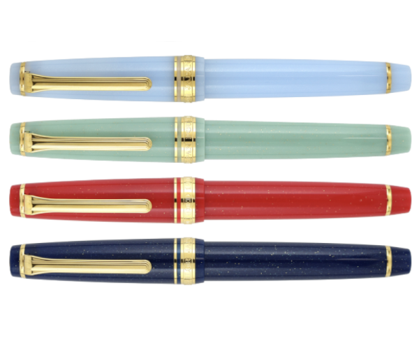 Sailor Pro Gear Slim Shikiori Fountain Pen - Sky Blue - MF