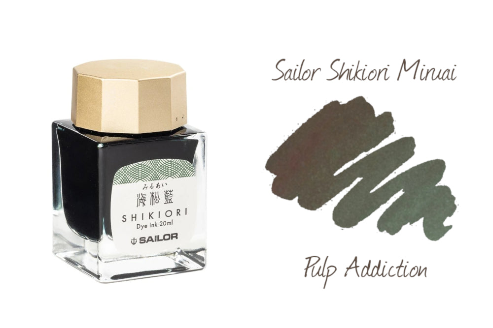 Sailor Shikiori Bottled Ink - Miruai — Pulp Addiction