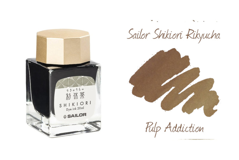 Sailor Shikiori Bottled Ink - Rikyucha