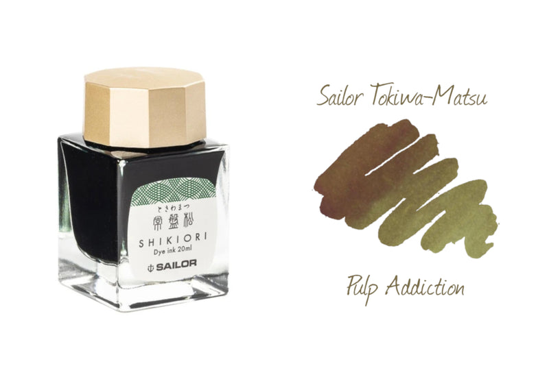 Sailor Shikiori Bottled Ink - Tokiwa-Matsu