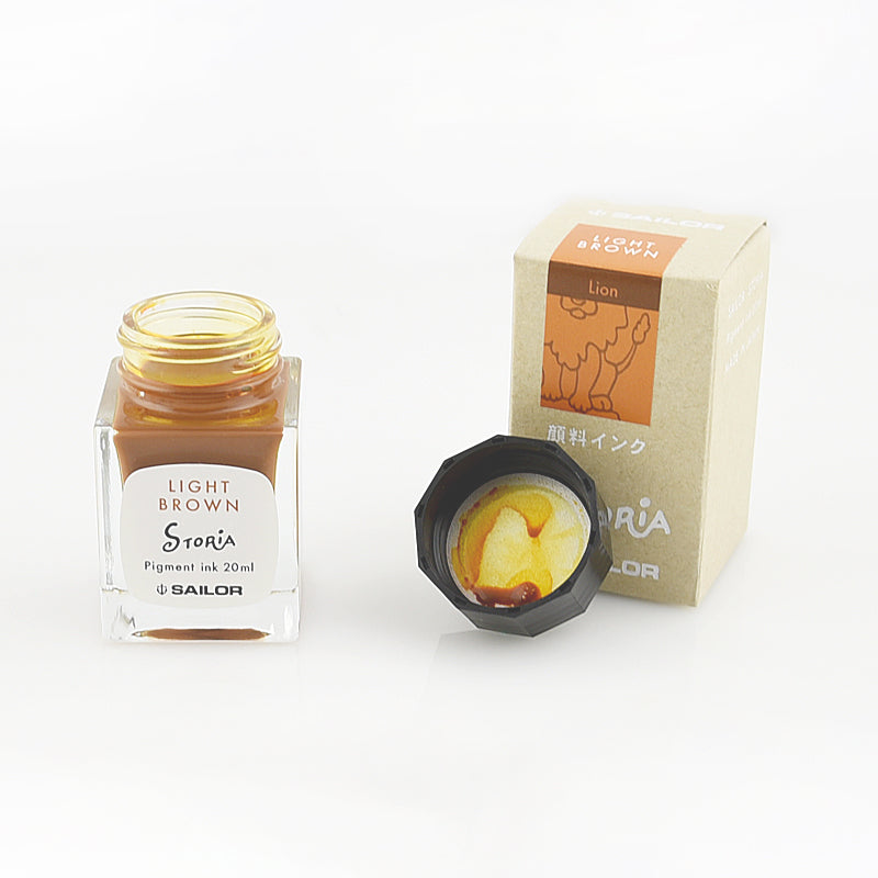 Sailor Storia Pigment Ink - Light Brown Lion