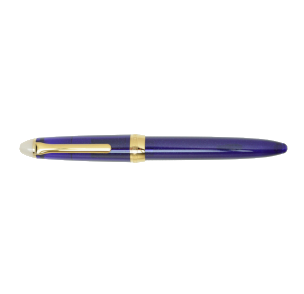 Sailor Shikiori Yonaga Fountain Pen - Dark Blue - F