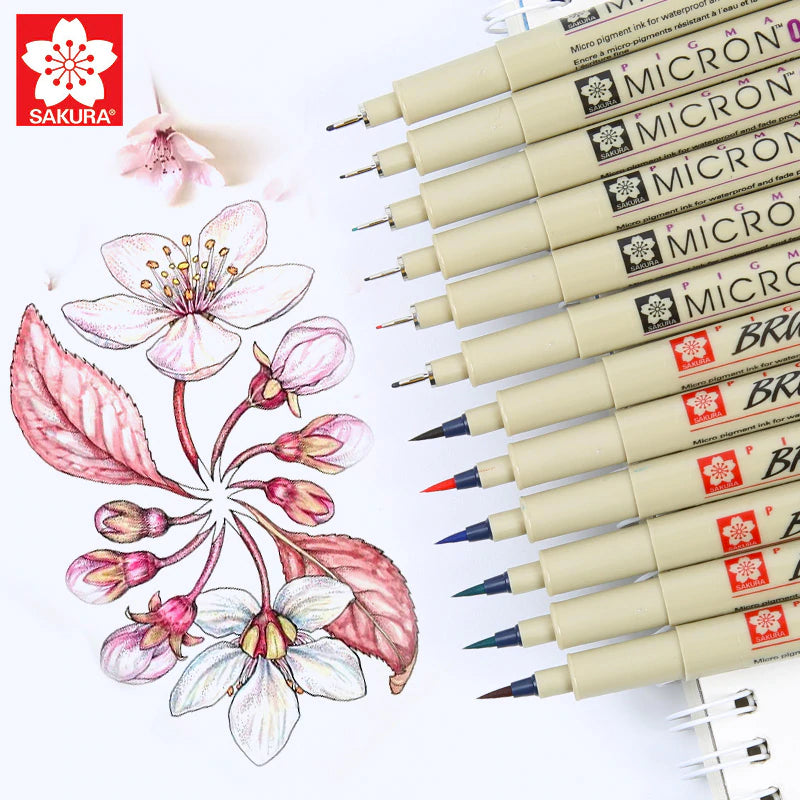 Sakura Pigma Brush Pen - Green