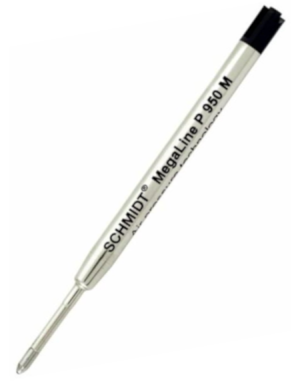 Schmidt Ballpoint Refill MegaLine P950 - Black Medium