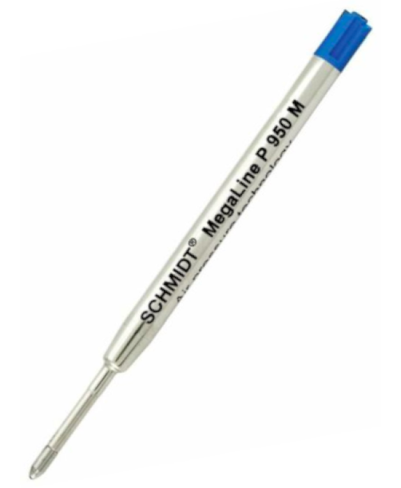 Schmidt Ballpoint Refill MegaLine P950 - Blue Medium