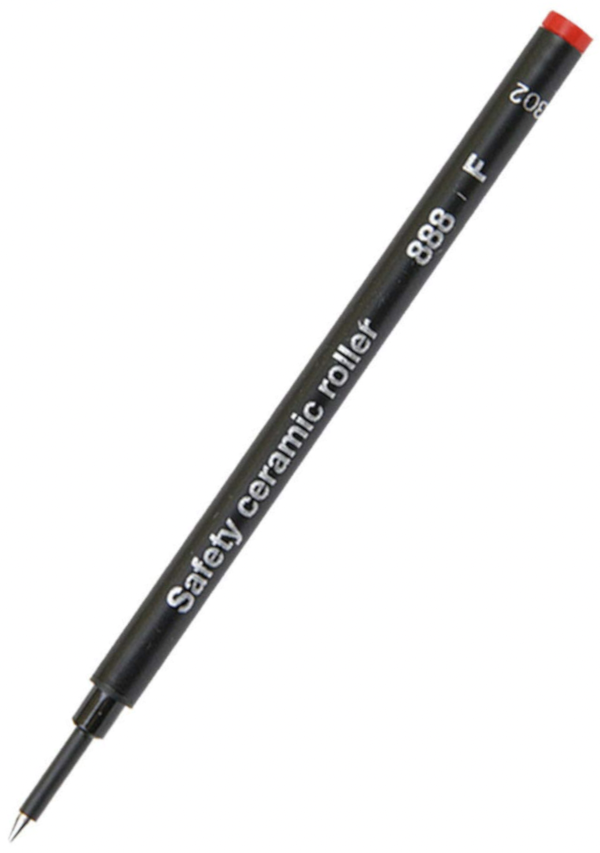 Schmidt Safety Ceramic Rollerball Refill 888 - Red Fine
