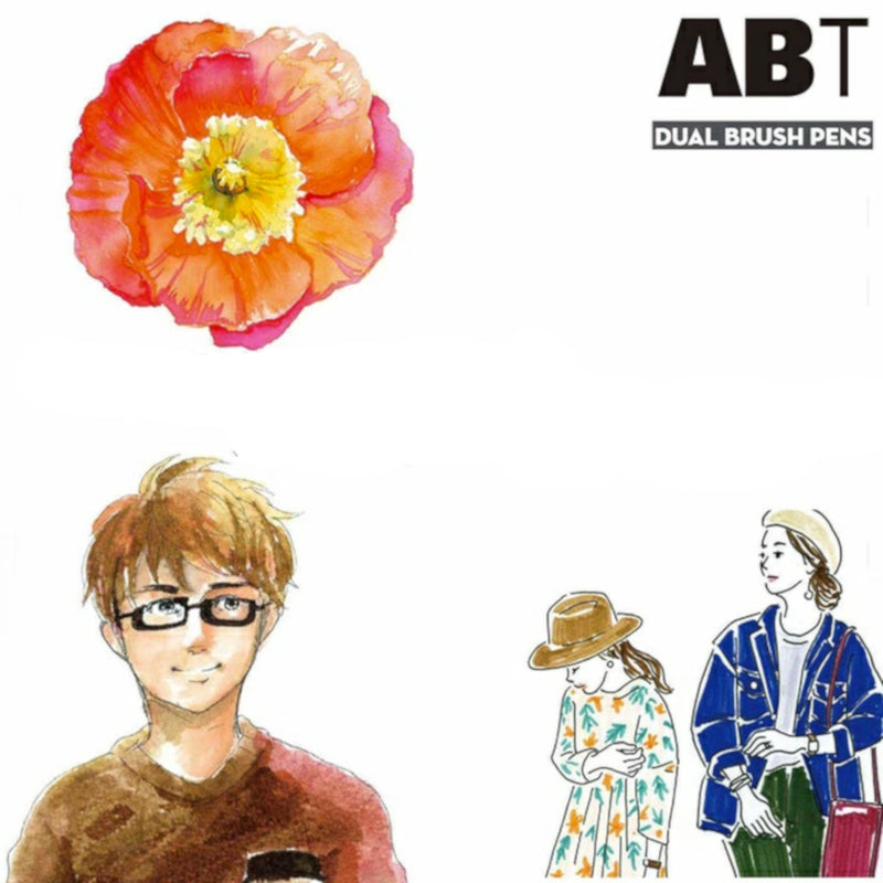 Tombow AB-T36CBA 36pc Brush Set