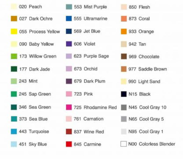 Tombow AB-T36CBA 36pc Brush Set