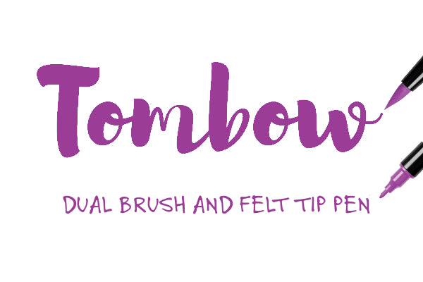 Tombow ABT-685 Deep Magenta Dual Brush Pen