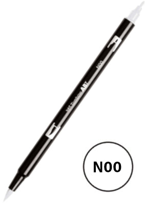 Tombow ABT N00 Colourless Blending Dual Brush Pen