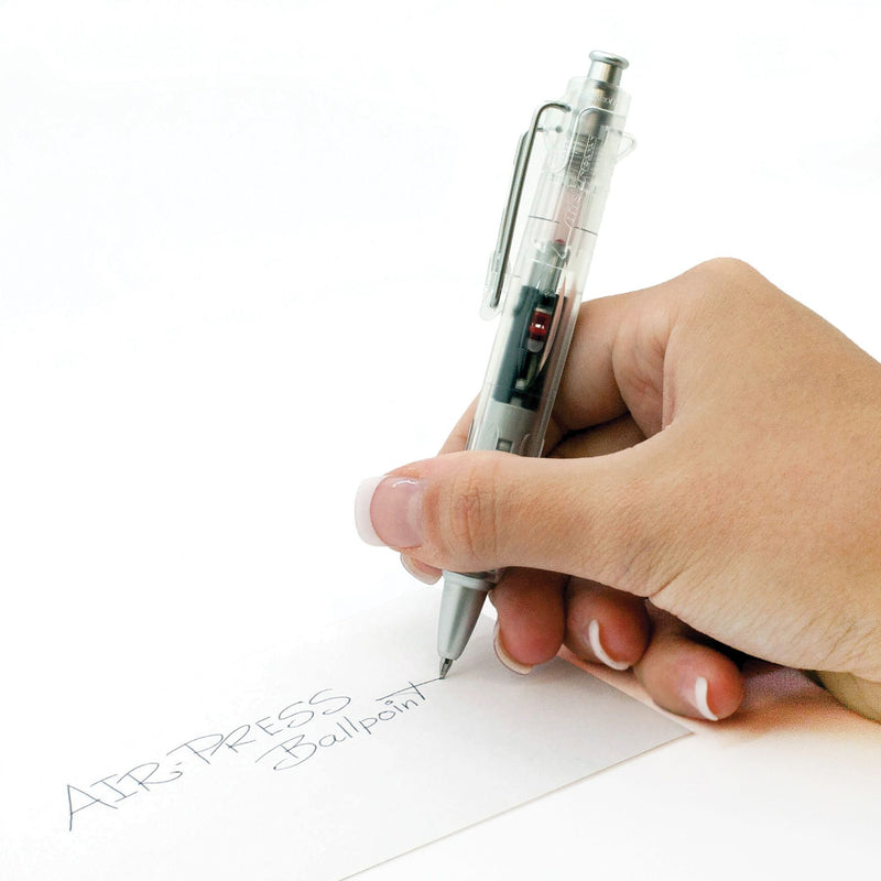 Tombow Airpress Clear Demonstrator Ballpoint Pen