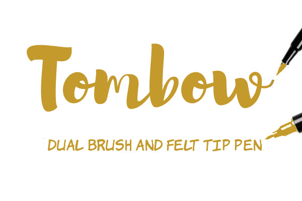 Tombow ABT-026 Yellow Gold Dual Brush Pen