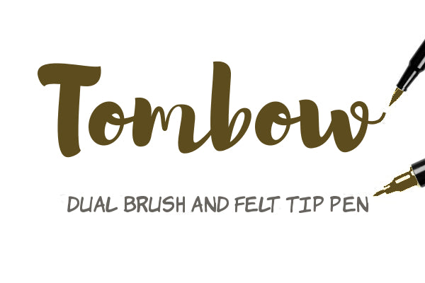 Tombow ABT-027 Dark Ochre Dual Brush Pen