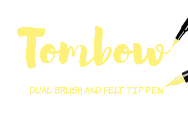 Tombow ABT-062 Pale Yellow Dual Brush Pen