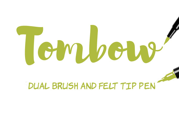 Tombow ABT-126 Light Olive Dual Brush Pen