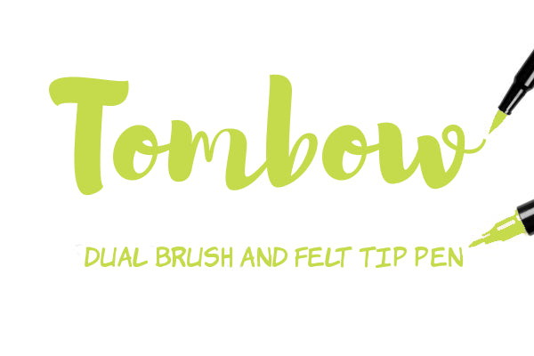 Tombow ABT-133 Chartreuse Dual Brush Pen