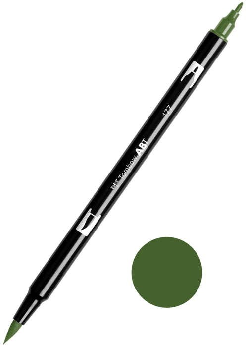 Tombow ABT-177 Dark Jade Dual Brush Pen