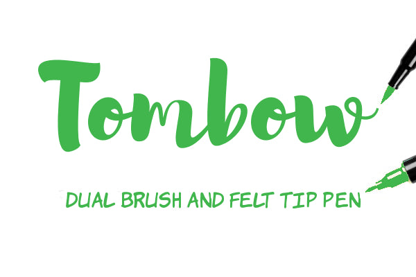 Tombow ABT-195 Light Green Dual Brush Pen
