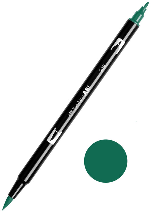 Tombow ABT-249 Hunter Green Dual Brush Pen