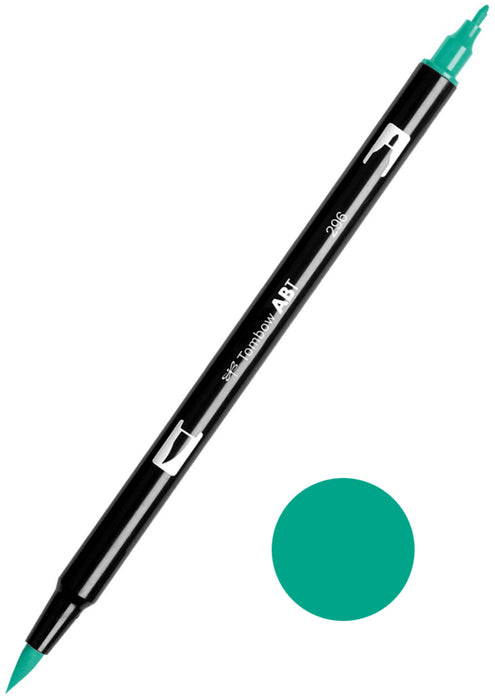 Tombow ABT-296 Green Dual Brush Pen