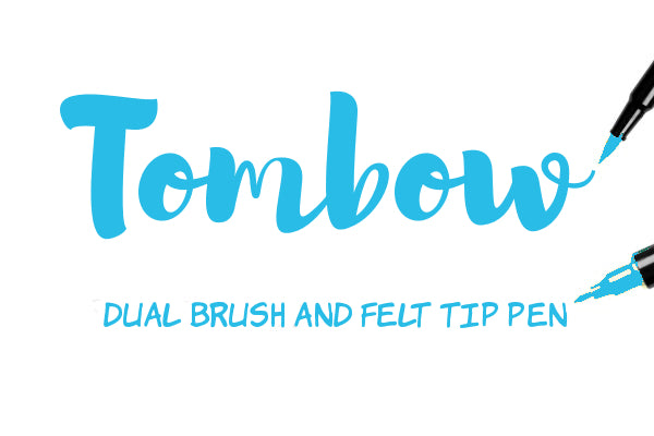 Tombow ABT-443 Turquoise Dual Brush Pen