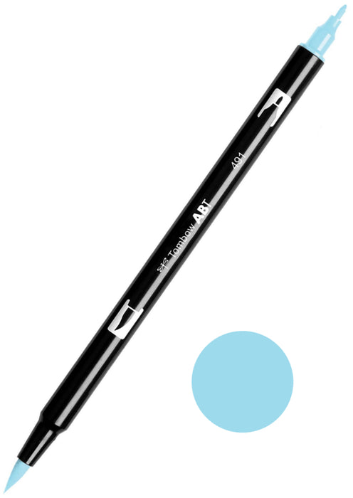 Tombow ABT-491 Glacier Blue Dual Brush Pen