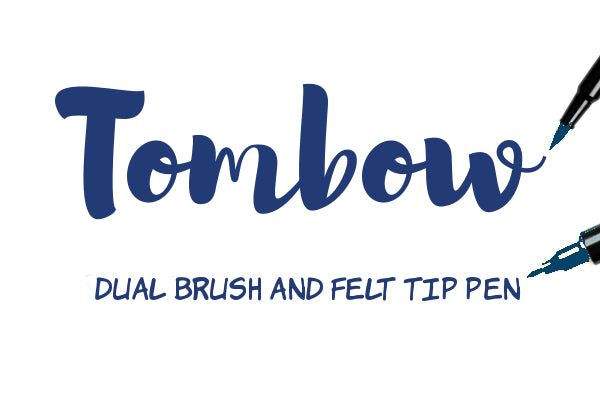 Tombow ABT-528 Navy Blue Dual Brush Pen