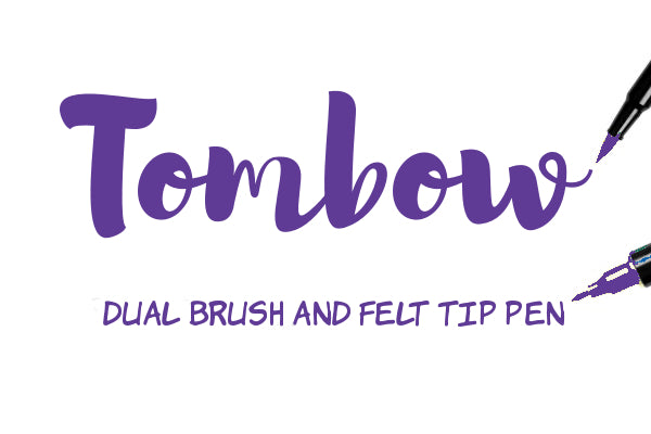Tombow ABT-636 Imperial Purple Dual Brush Pen
