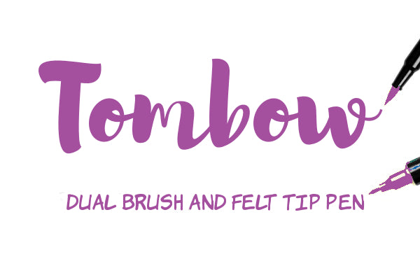 Tombow ABT-665 Purple Dual Brush Pen