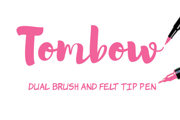 Tombow ABT-743 Hot Pink Dual Brush Pen