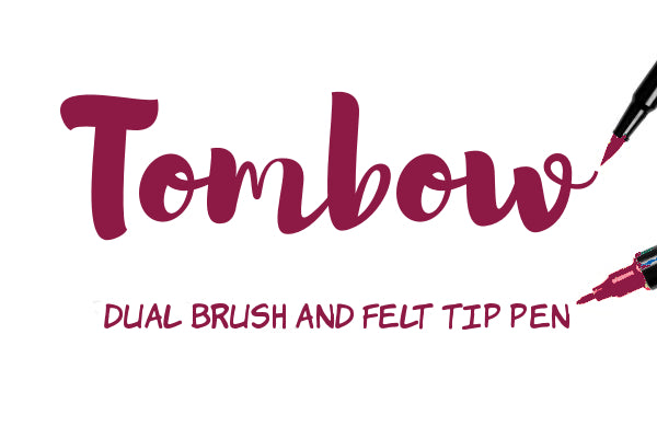 Tombow ABT-837 Wine Red Dual Brush Pen
