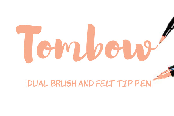 Tombow ABT-873 Coral Dual Brush Pen