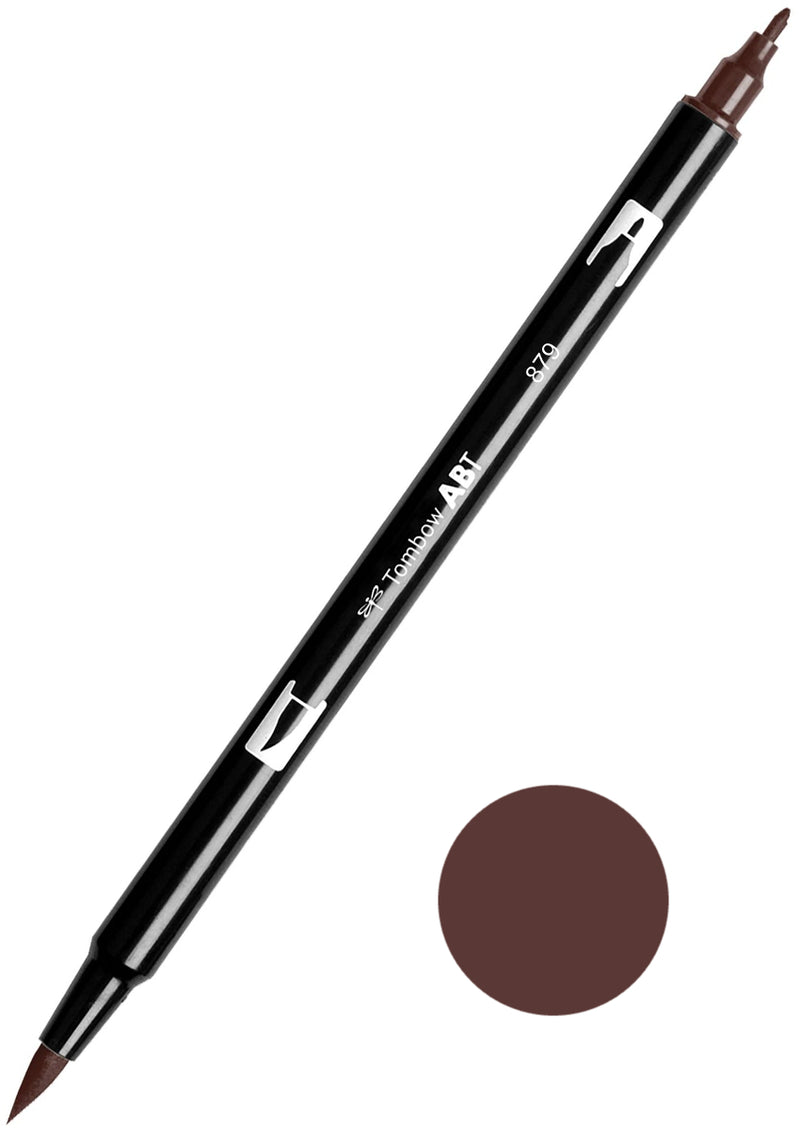 Tombow ABT-879 Brown Dual Brush Pen