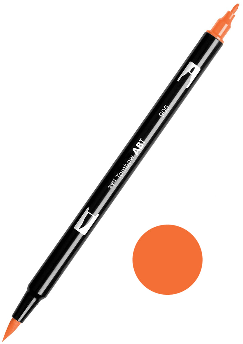 Tombow ABT-905 Red Dual Brush Pen