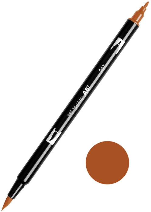 Tombow ABT-947 Burnt Sienna Dual Brush Pen