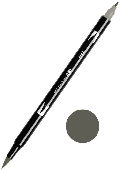 Tombow ABT N49 Warm Grey 8 Dual Brush Pen