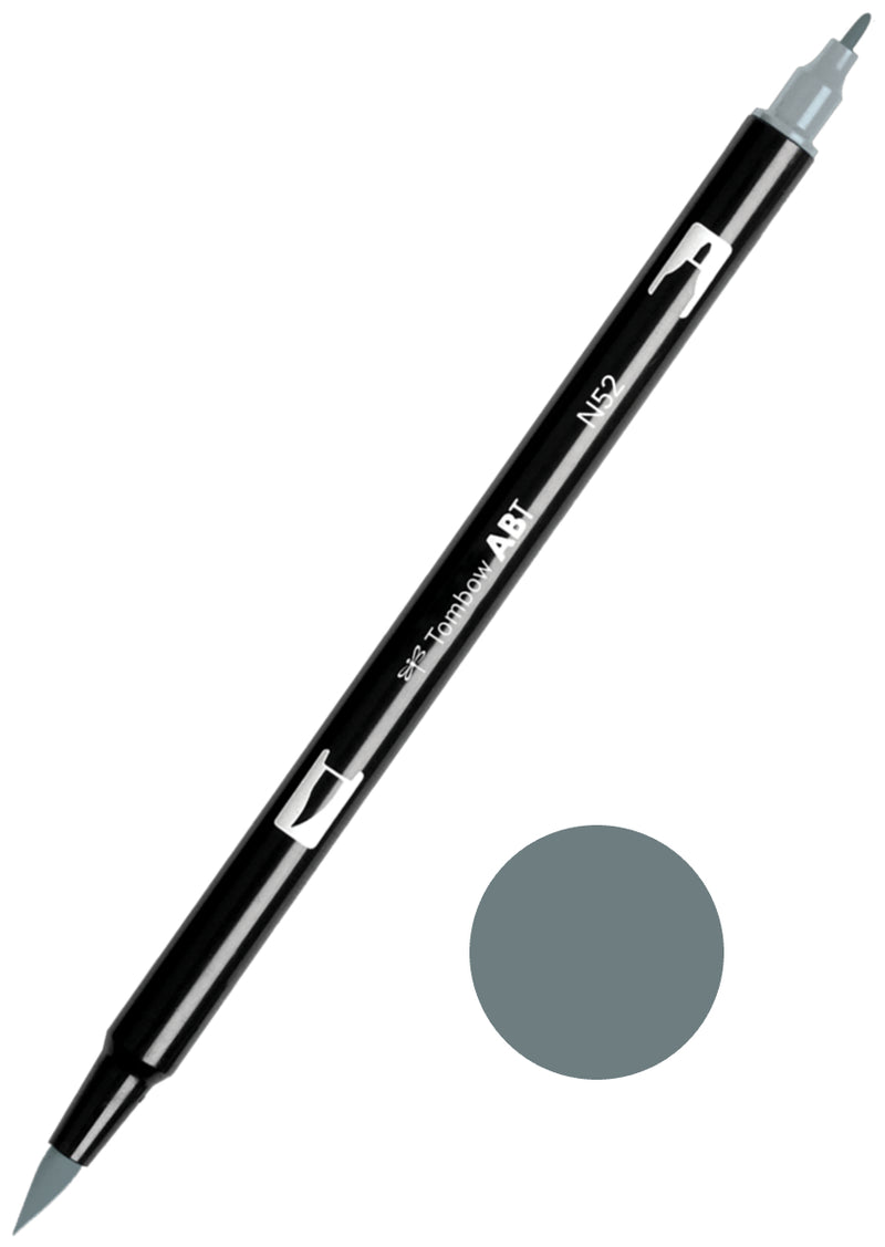 Tombow ABT N52 Cool Grey 8 Dual Brush Pen